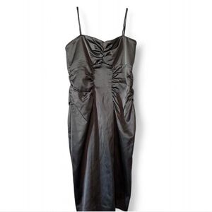 Xscape Charcoal Gray Cocktail Dress Women’s Size 10